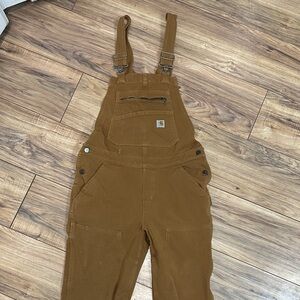 Women's Brown Carhartt Overalls
